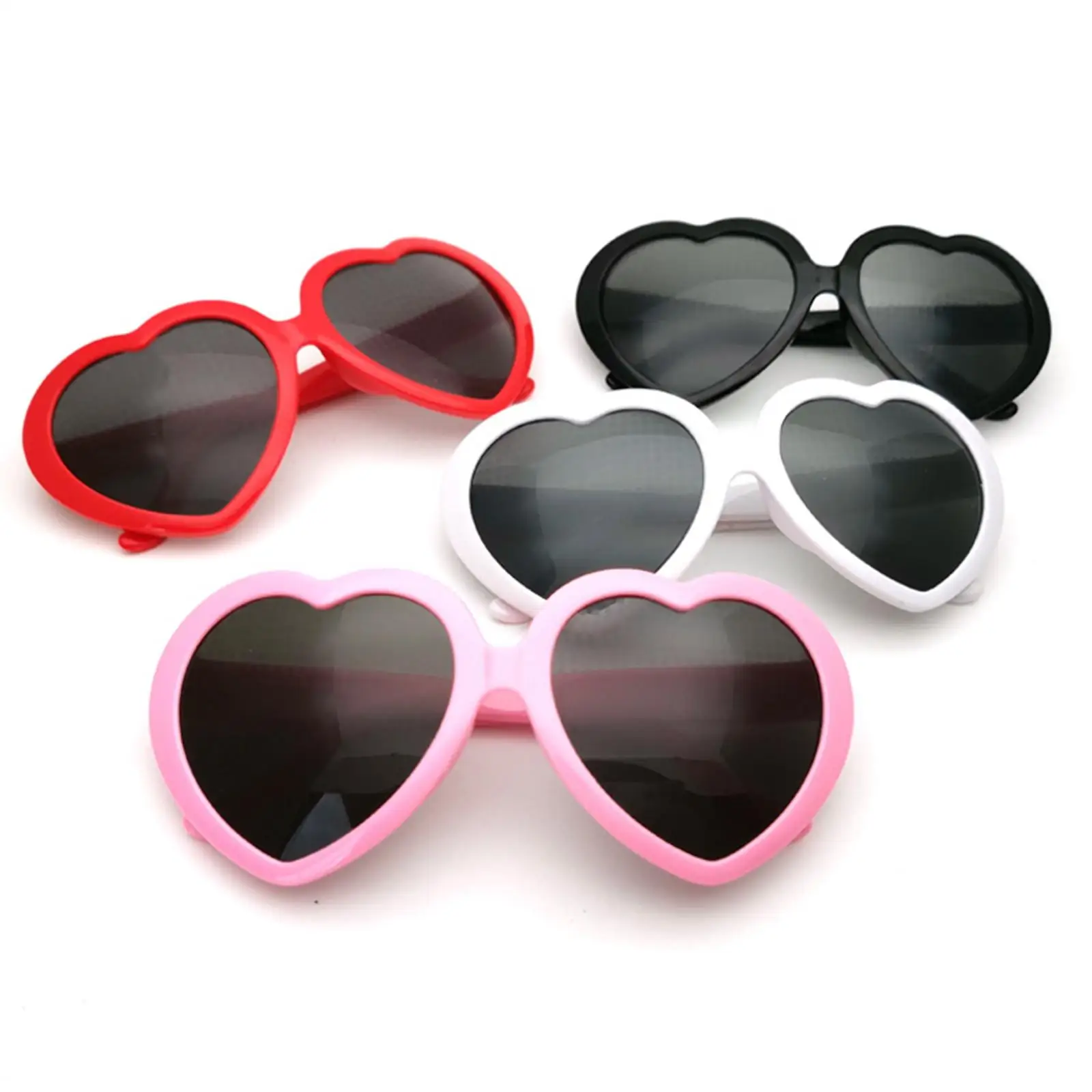Effect Glasses Sunglasses Heart Diffrtion Glasses for Women Men UV400