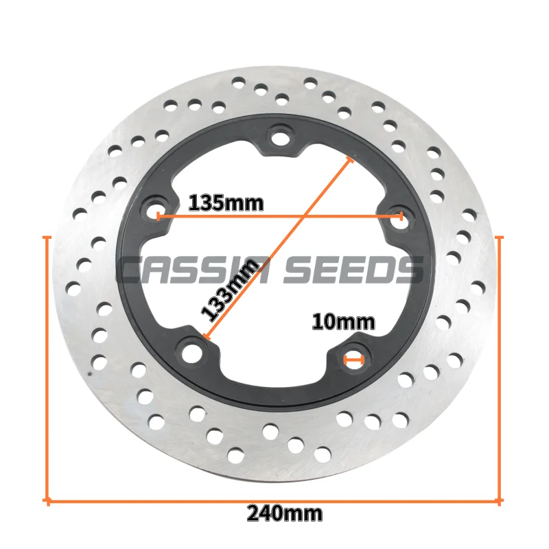 Motocyklowa tarcza hamulcowa do Suzuki GSR400 GSR600 GSF650 GSX650 SFV650 SV650 GSR750 GSX-S 750 GSF 1250 Zestaw tylnego hamulca tarczowego