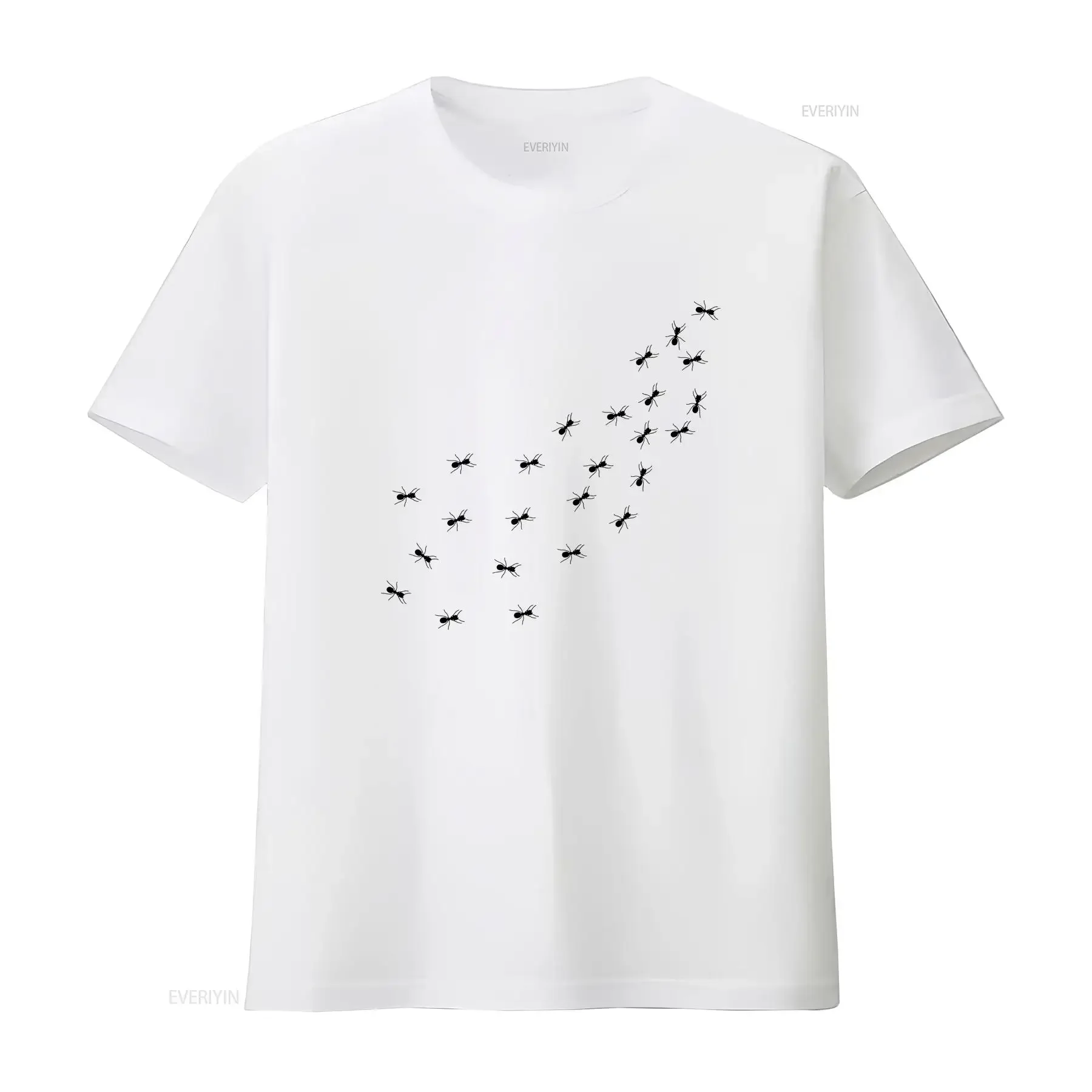 Ant T Shirt Marching Ants Insects  vintage Washed Versatile graphic Unisex Soft Breathable fashion Top For Everyday Wear