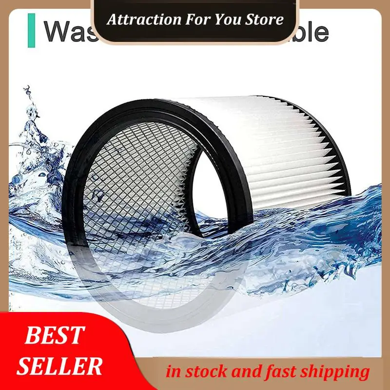 

Hot Selling 2X Replacement Filter For Shop Vac Filters 90304 90333 90350 Fits Most Shop-Vac Wet/Dry Vaccuums 5 Gallon And Above