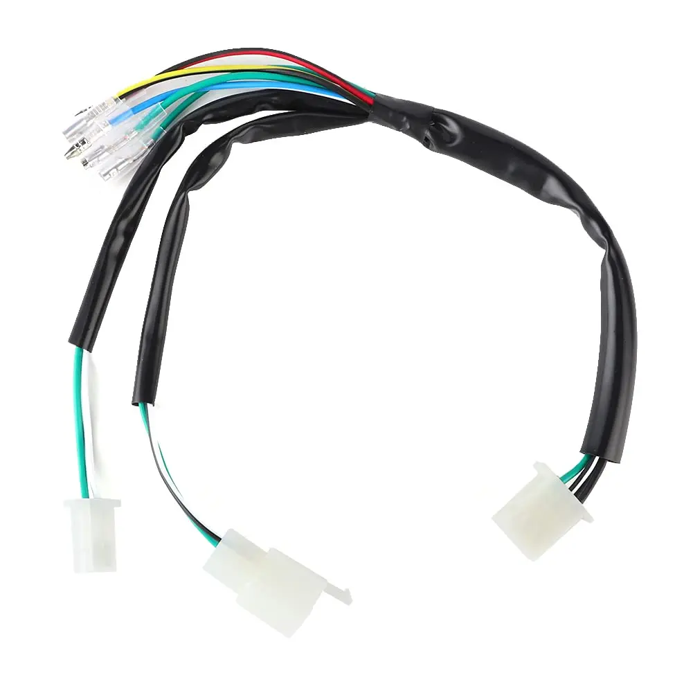 Acouto Ignition Wire Replacement,Ignition Wire Wiring Harness Looms Fit for PRO 50cc 110cc 125cc 140cc 150cc Pit Bike image 6