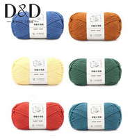 100g/roll 160M Hand Knitted Coarse Milk Cotton Wool Scarf Thread Baby Thread Hook Doll Thread DIY Material