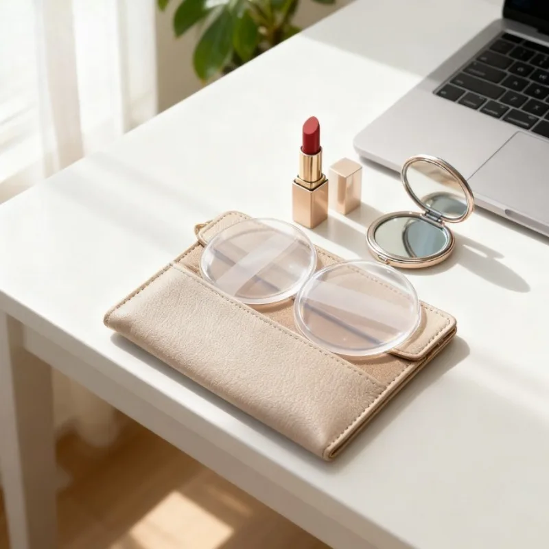 Esponja de maquiagem de silicone gelatinosa, não absorvente, liquidificador, silicone macio, transparente, esponja cosmética, base, bb creme líquido