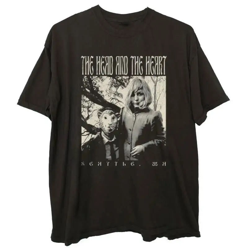 

Head And The Heart Band Tour For Fan Cotton T Shirt S To 5Xl Uu896