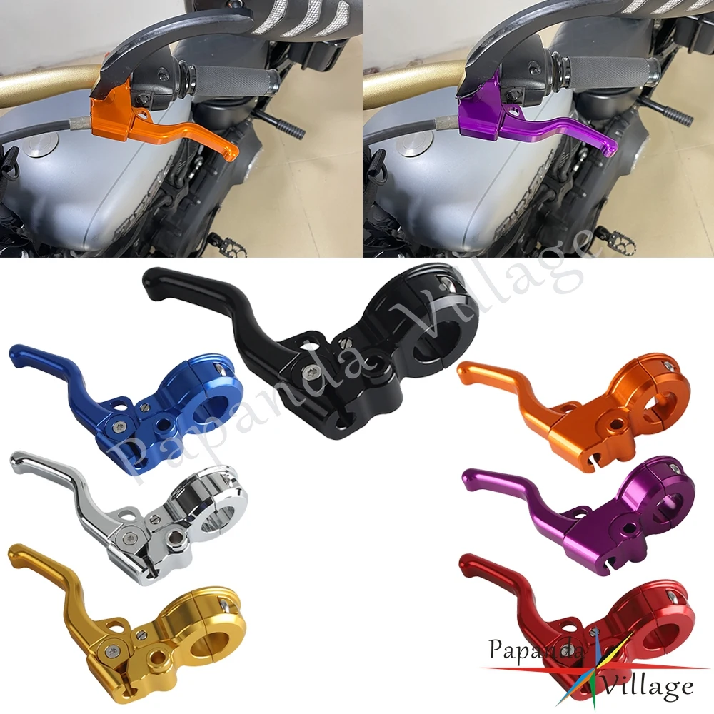 

For Harley Softail FXS FLS FXDRS FXBBS FXST FXLR FXFB FLDE FXSB FLFB FLST/I FLHC 2-3-Finger Clutch Lever Easy Pull Hand Lever