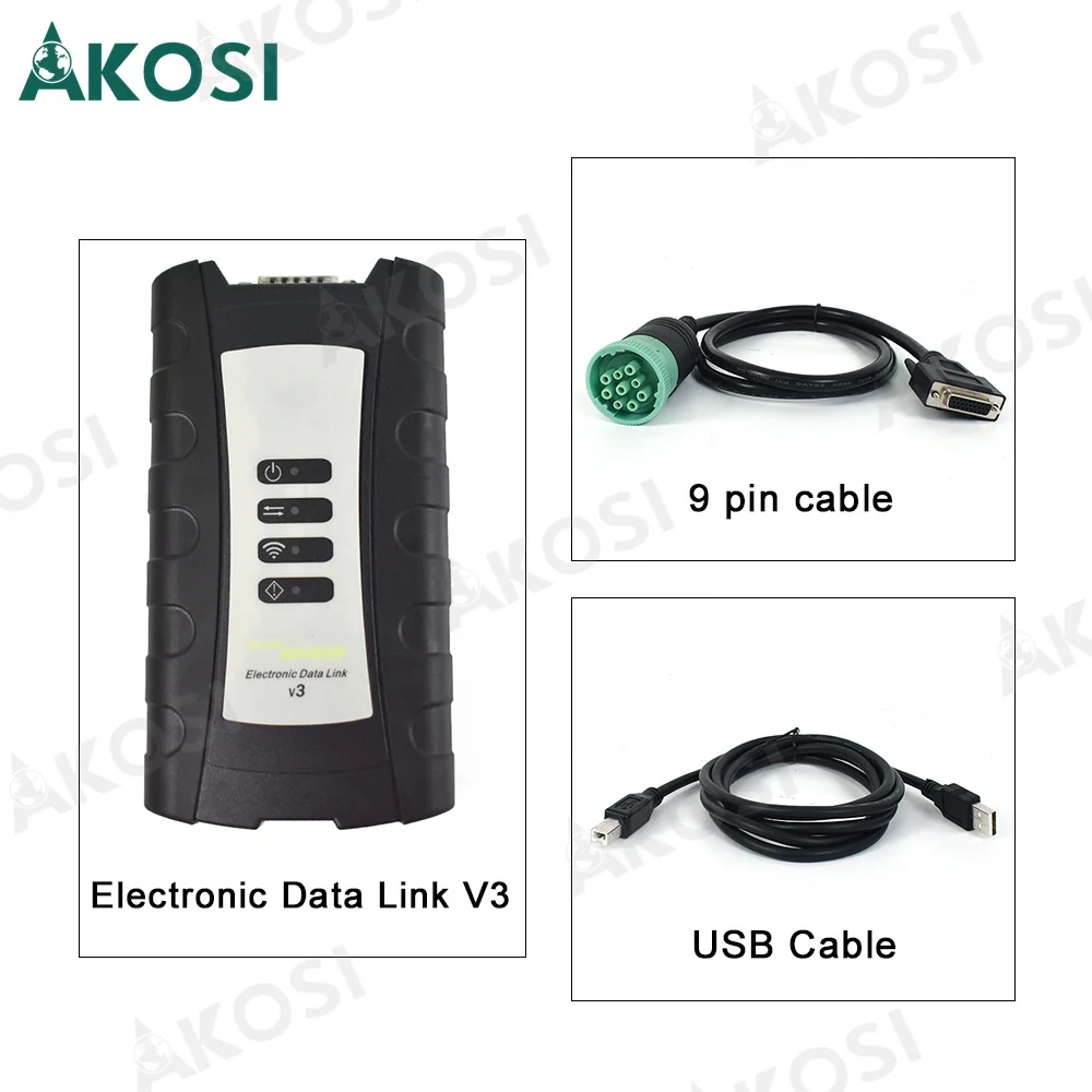 V5.3 AG CF J-D-EDL Electronic Data Link V3 Service EDL V3 Advisor agricultural construction equipment diagnostic tool