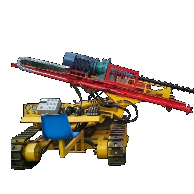 50m Depth Anchor Drilling Machinery Crawler Mounted Down-hole Drill Rig