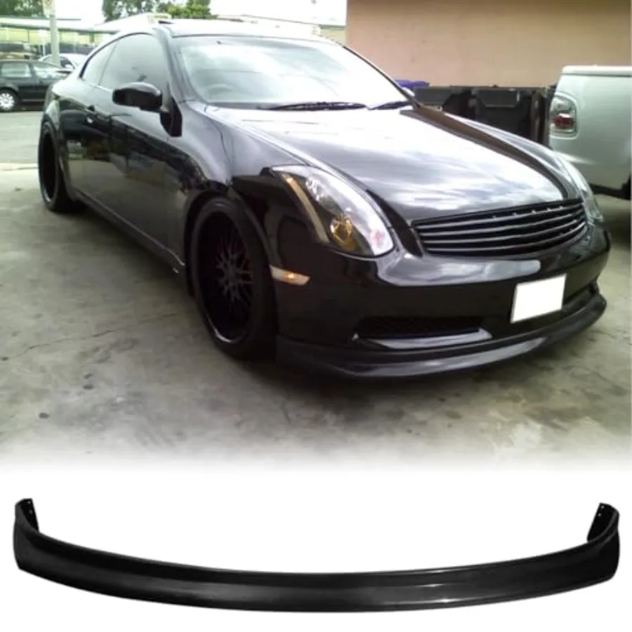 

Спойлер на передний бампер, подбородок, совместимый с Infiniti G35 Coupe 20032007 годов для улучшенной аэродинамической производительности N1 Style Polyure