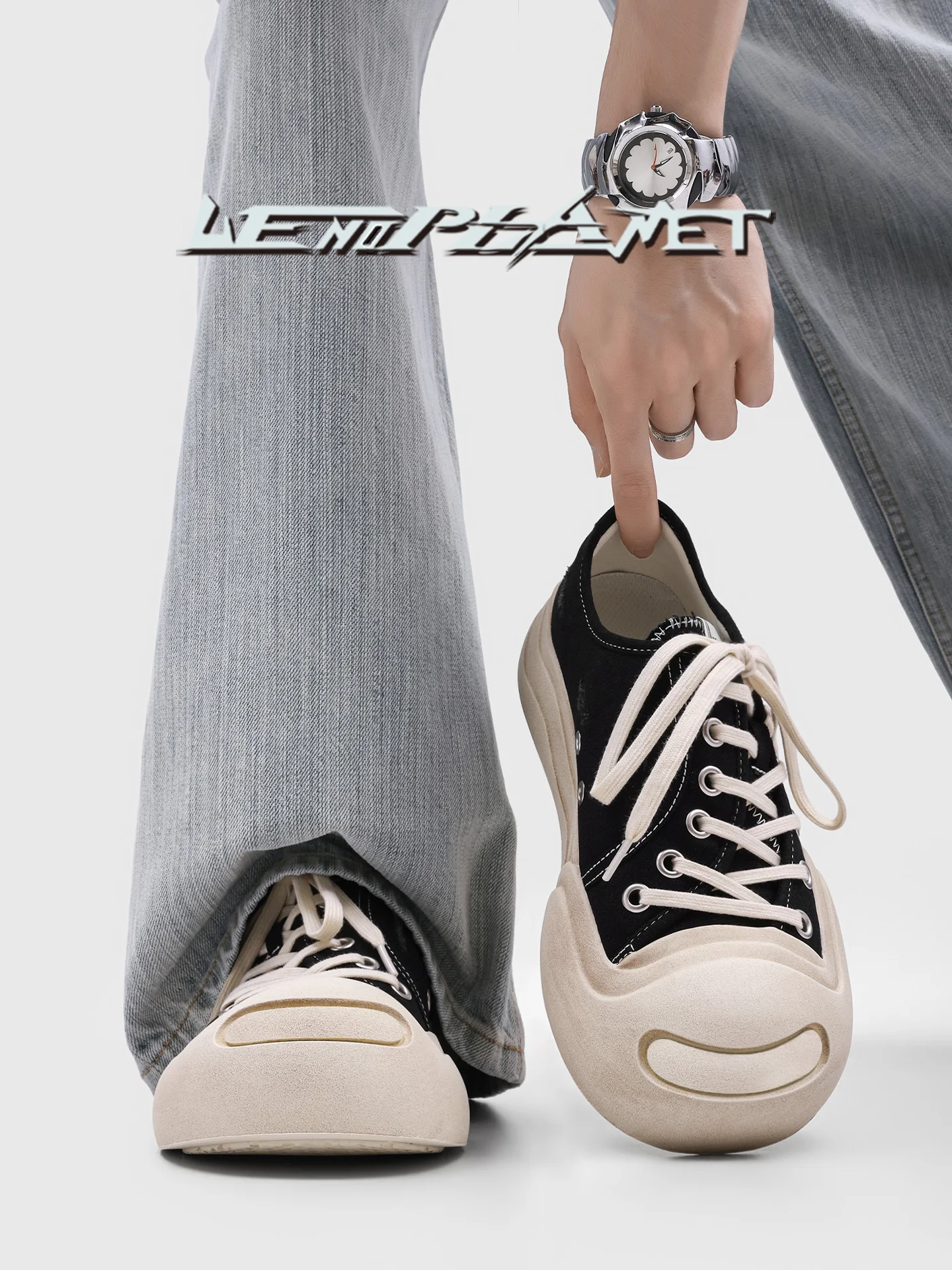 

UENO PLANET Unisex Comfortable Canvas Sport Sneakers Versatile Casual Shoes Outdoor Style round Toe Rubber Outsole Breathable