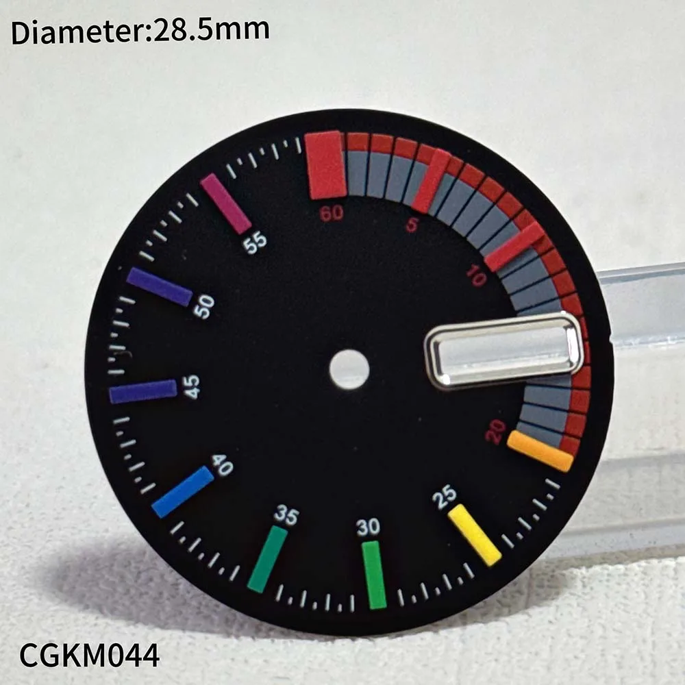 

28.5mm Mother of Pearl dial Rainbow dial compatible with NHdial35dial36 watch accessories Customized dial