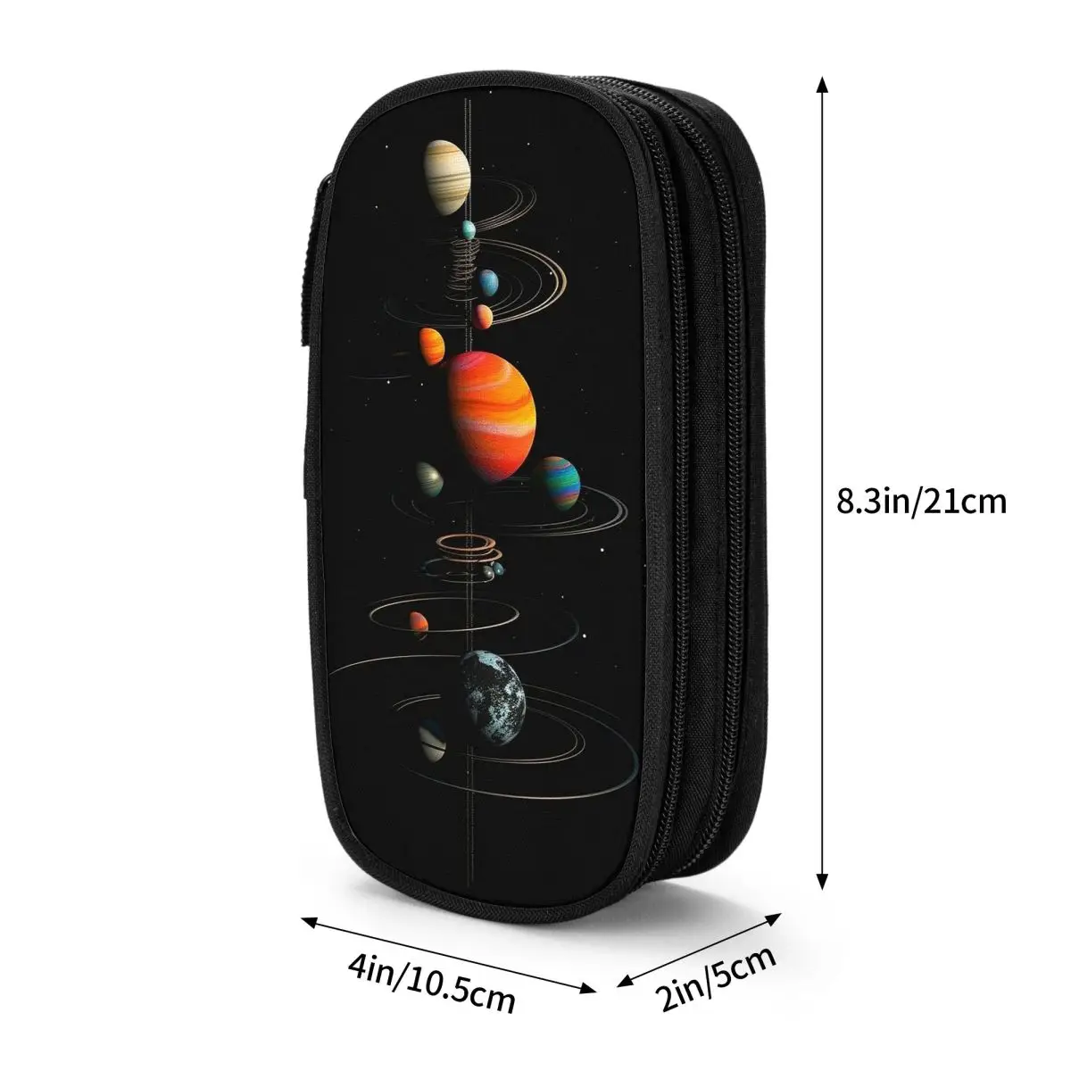 Solar System Pencil Case for Boy Girl School Pen Box Pencil Bag Stationery Supplies Pen Holder Bag