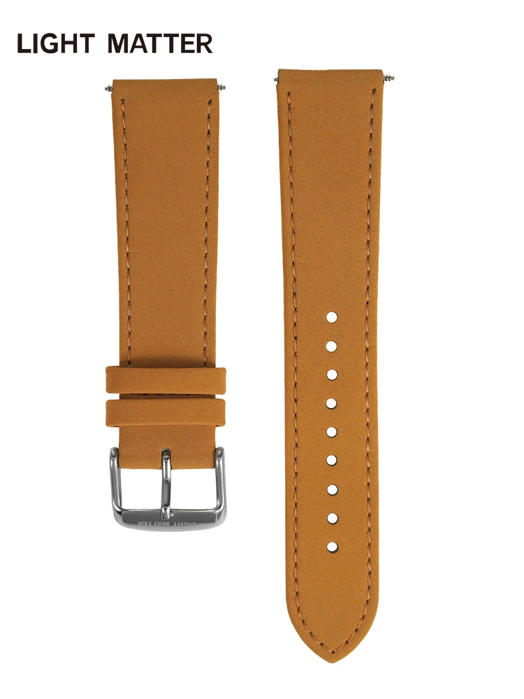 

LIGHT MATTER Brown Watch Strap