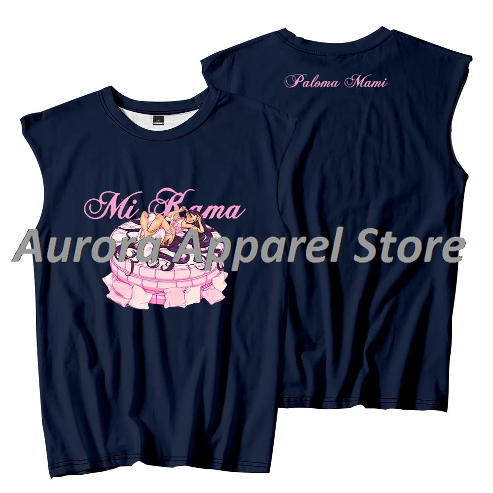 بالوما مامي مي كاما بلا أكمام تي شيرت Codigos De Muneka Merch النساء الرجال موضة تانك القمم المحملة #2