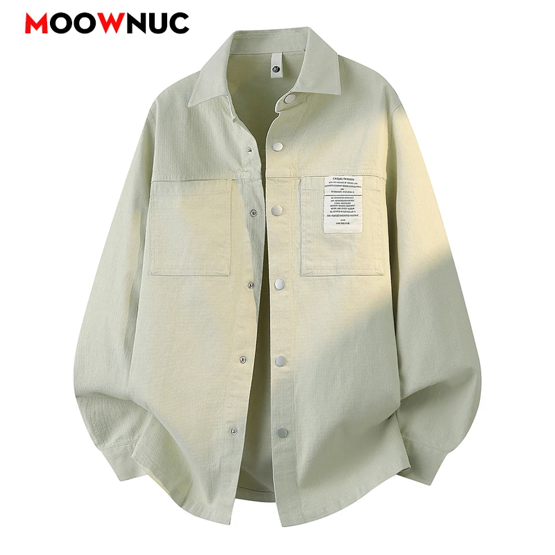 

Men's Clothing Men's Casual Blouse Fashion Shirts Spring Autumn Streetwear Korean Streetdress Hombre Male Clothing Shirt Men