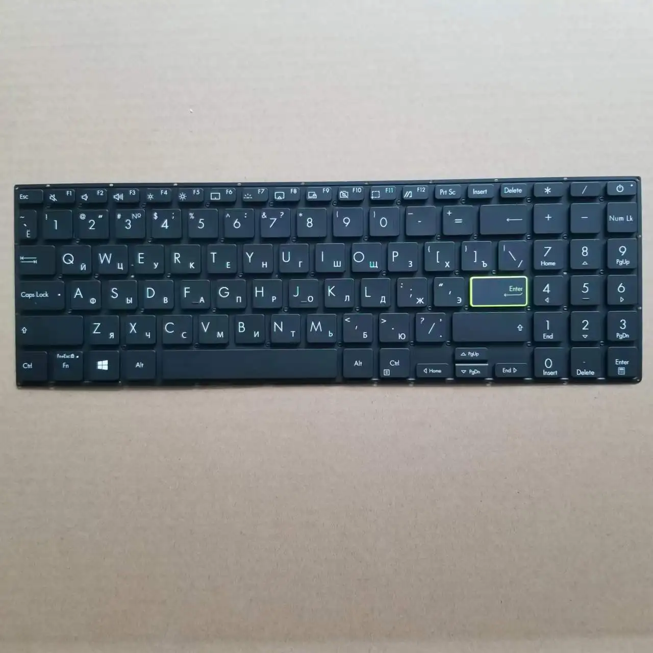 New Russian Keyboard For Asus VivoBook X513 X513e X513ea X513ep X513eq X513ia RU Клавиатура No Backlit No Frame