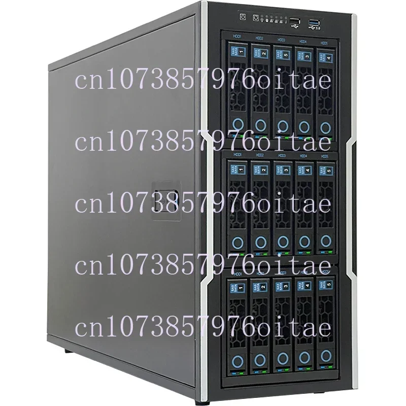 Full Tower X99 Dual Channel X79 Main Board Chassis Desktop Large Tank Water-cooled Tower Server Chassis with 9 Optical Drive