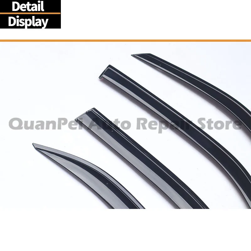 Standard Fit Window Visors For Mercedes C Class W202 92-00 Anti-fade Stable Use Car Window Protective Accessories