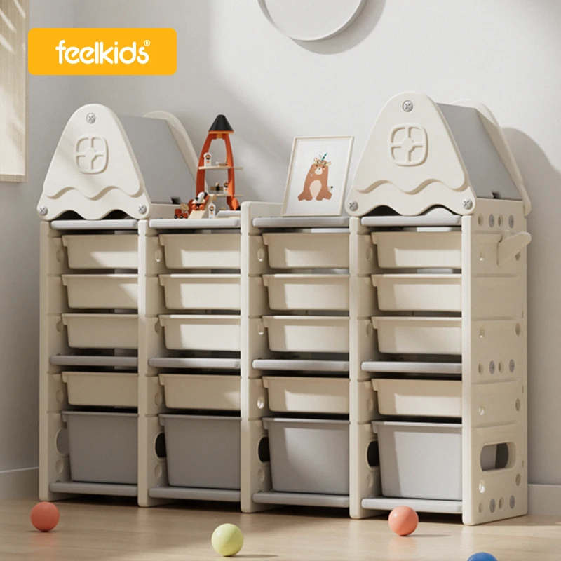 

Kids Toys Cabinets Baby Bedroom Furniture Sets Teen Children Kindergarten Plastic Clothes Storage Shelf Organization Bins Box