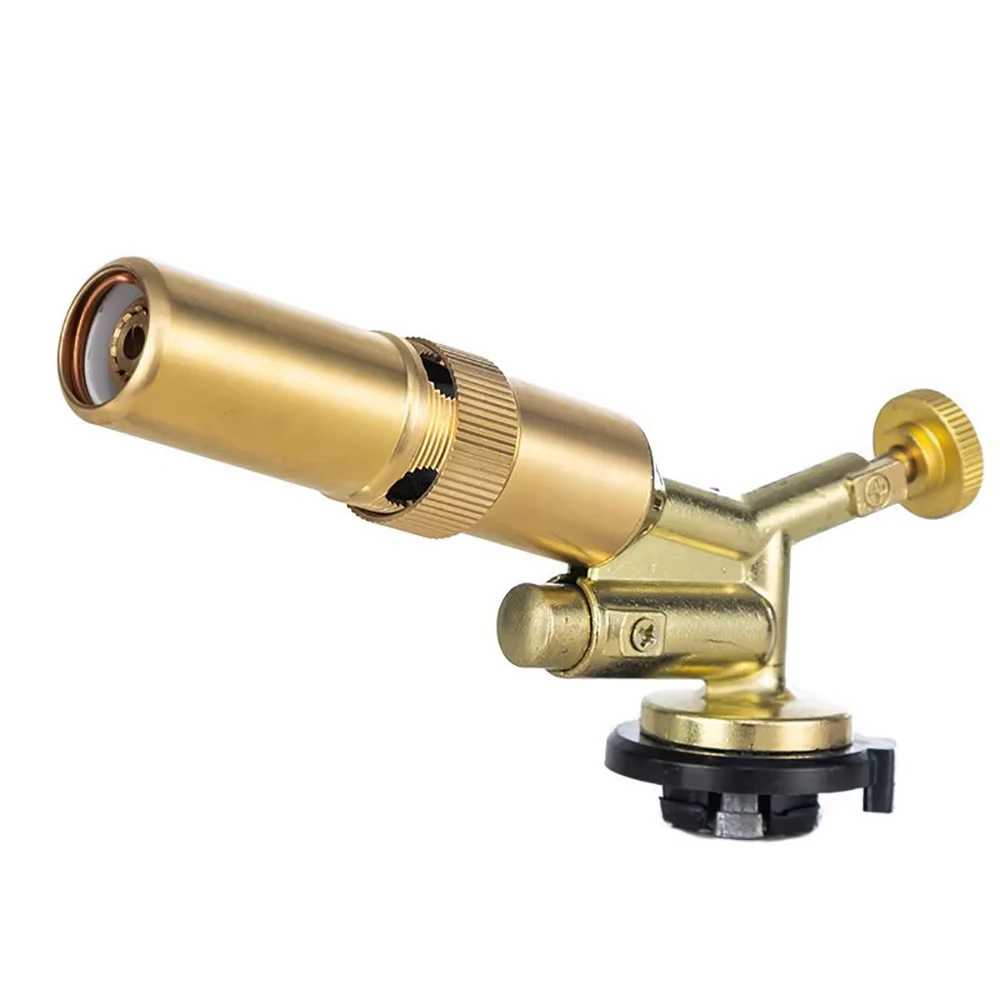 

Reversible Butane Torch 1300℃ Electronic Ignition Welding Torch BBQ Lighter Gas Bottle Fire Gun Gas Torch