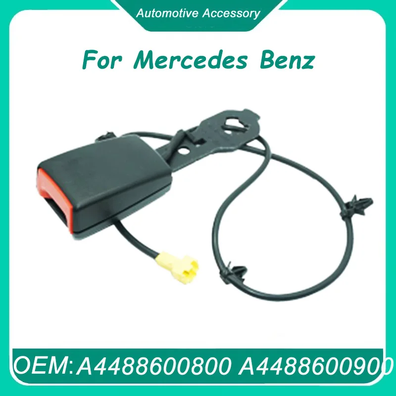 

A4488600800 Left A4488600900 Right 1Pcs Black Seat Belt Lock for Mercedes Benz New Products