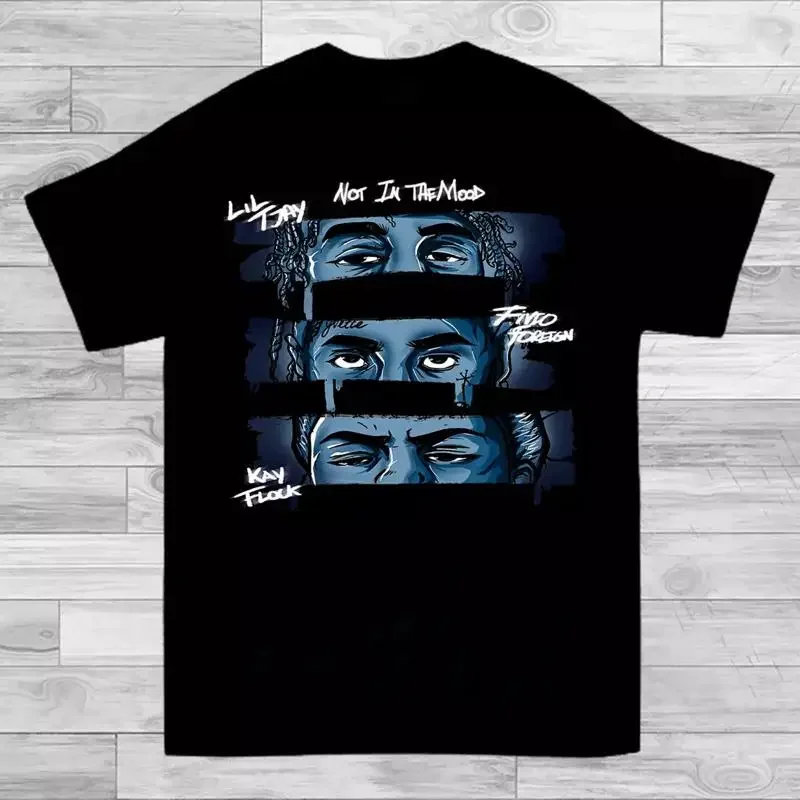 New Lil Tjay Not In The Mood Retro Vintage T shirt
