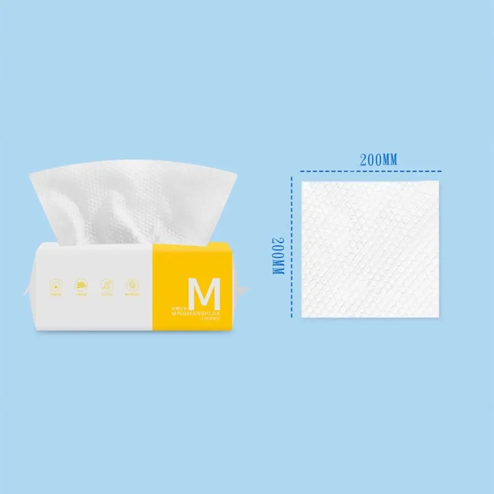 Super Absorbent Daily Clean Towel Pull Out Ultra-Soft Facial Cleansing Tissue Dry And Wet Use Drying Face Facial Cleansing Cloth