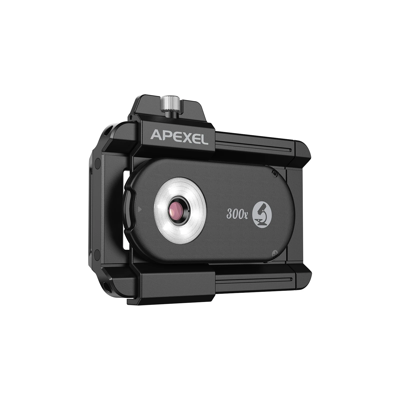 APEXEL 300X USB Digital Microscope Phone Lens, HD Portable Smartphone Magnifier, Multifunctional Lens for Science Education