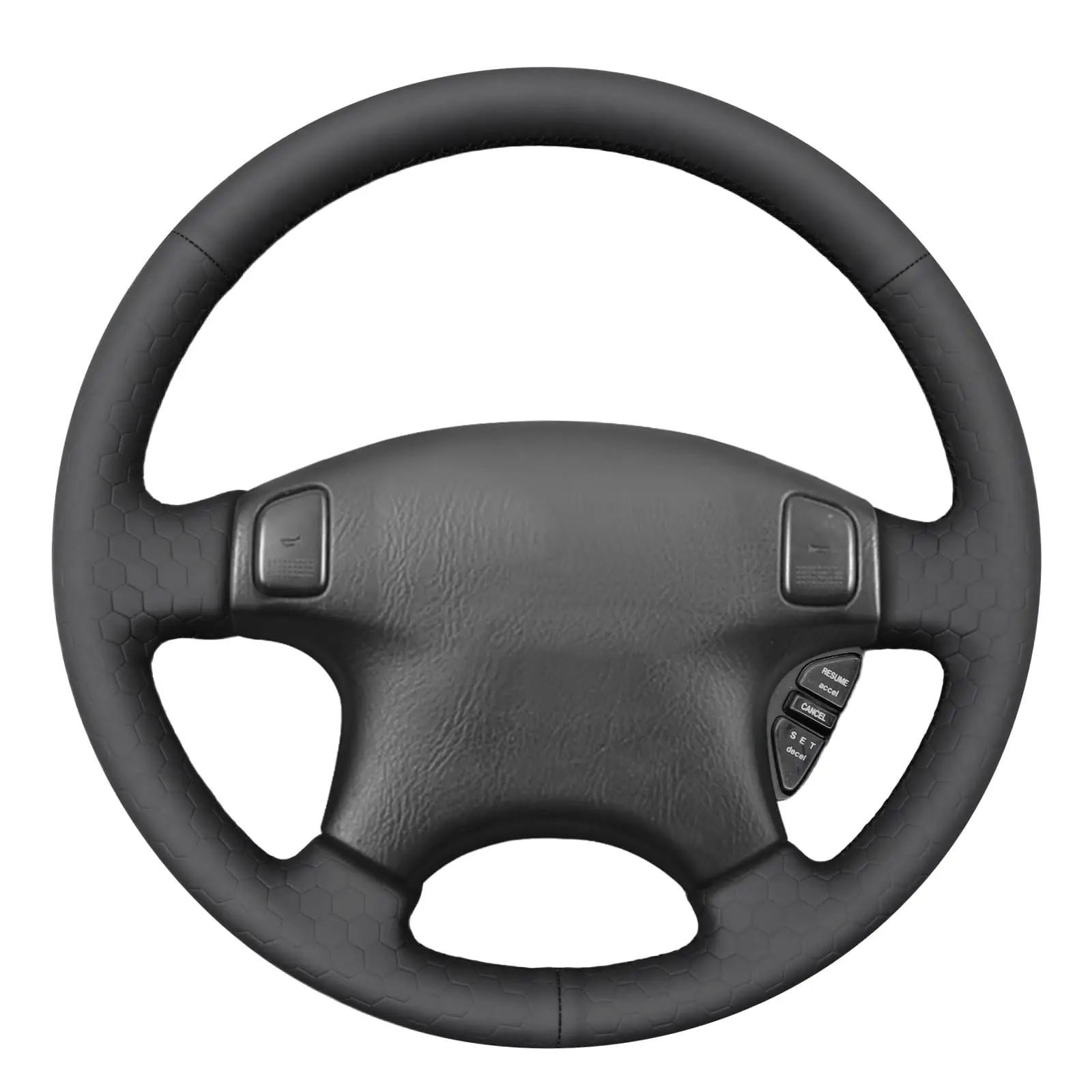 

Universal Steering Wheel Cover With Hexagonal Grip For Honda And Acura Models 1996–2003