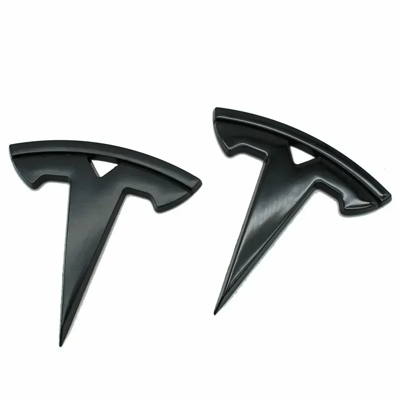 5.5x5.5cm Metal Car Steering Wheel Cover Sticker for Tesla Model 3 S X Y Auto Interior Refitting Emblem Modification Accessories