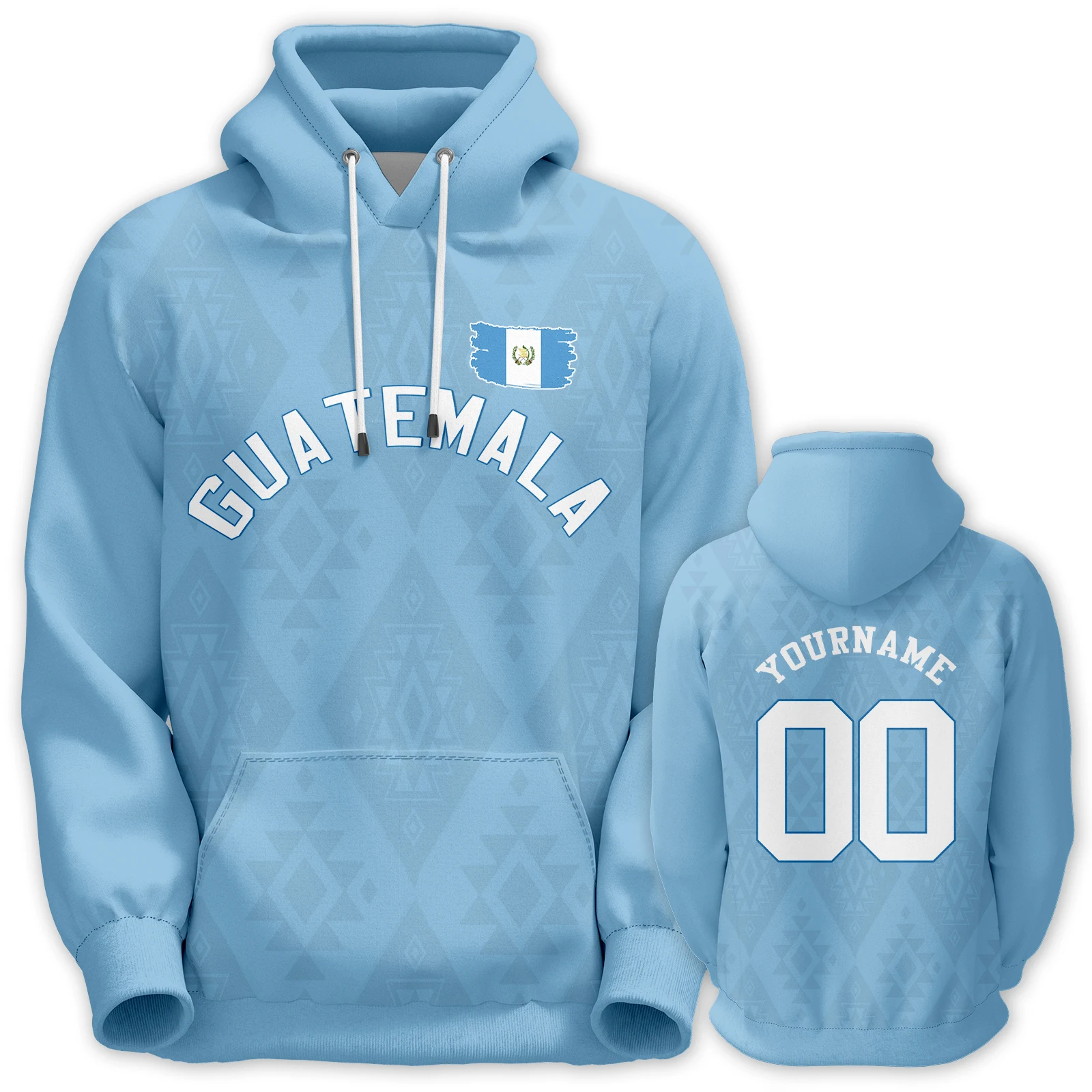 

Guatemala Custom Basketball Hoodies 3D Print Men Women Youth Sweatshirts Personalized Name Number Fan Gifts Pullover Tracksuit