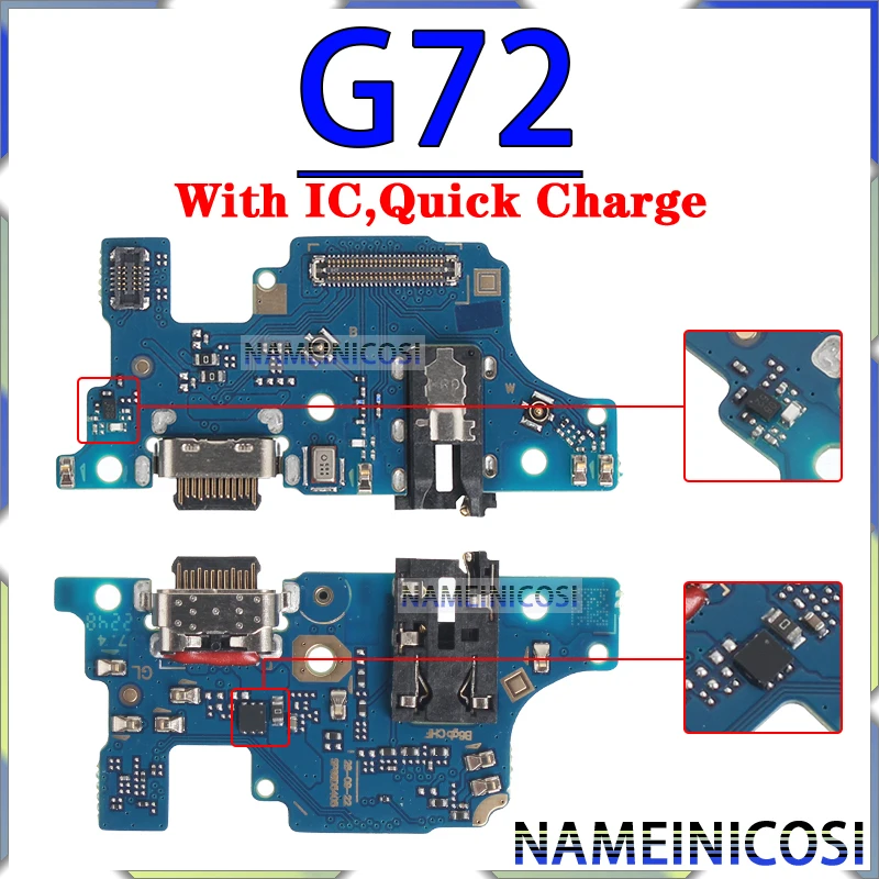 Usb Dock Charger Connector Ports for Motorola Moto G51 G71S G31 G41 G22 G32 G42 G52 G62 G72 G82 5G Charging Board Module Flex