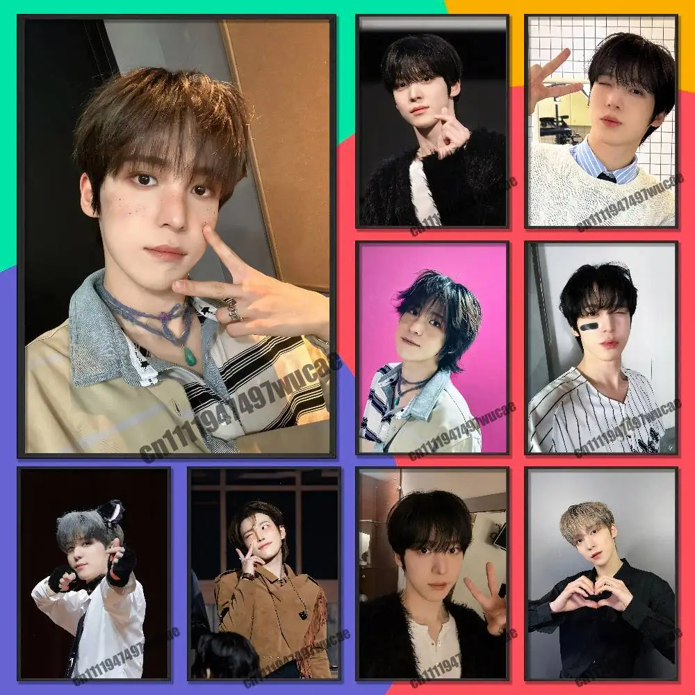 For Jeong Yun-ho Yunho Poster Cover Wall Murals Home Custom Self-adhesive Decoration Sticker Playbill Film