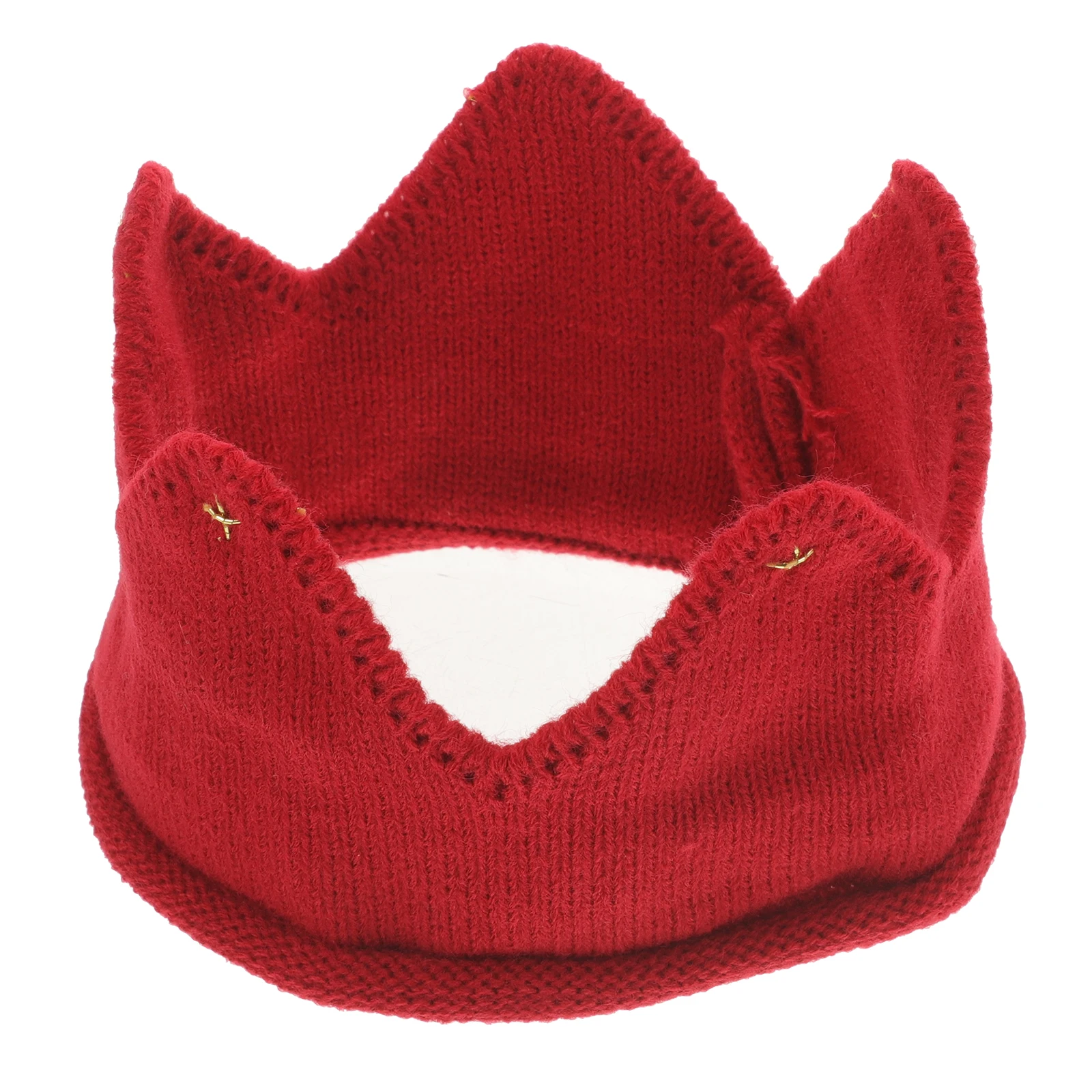 

Crown Knitted Hat Newborn Toddler Headband for Red Infant Girl Hats