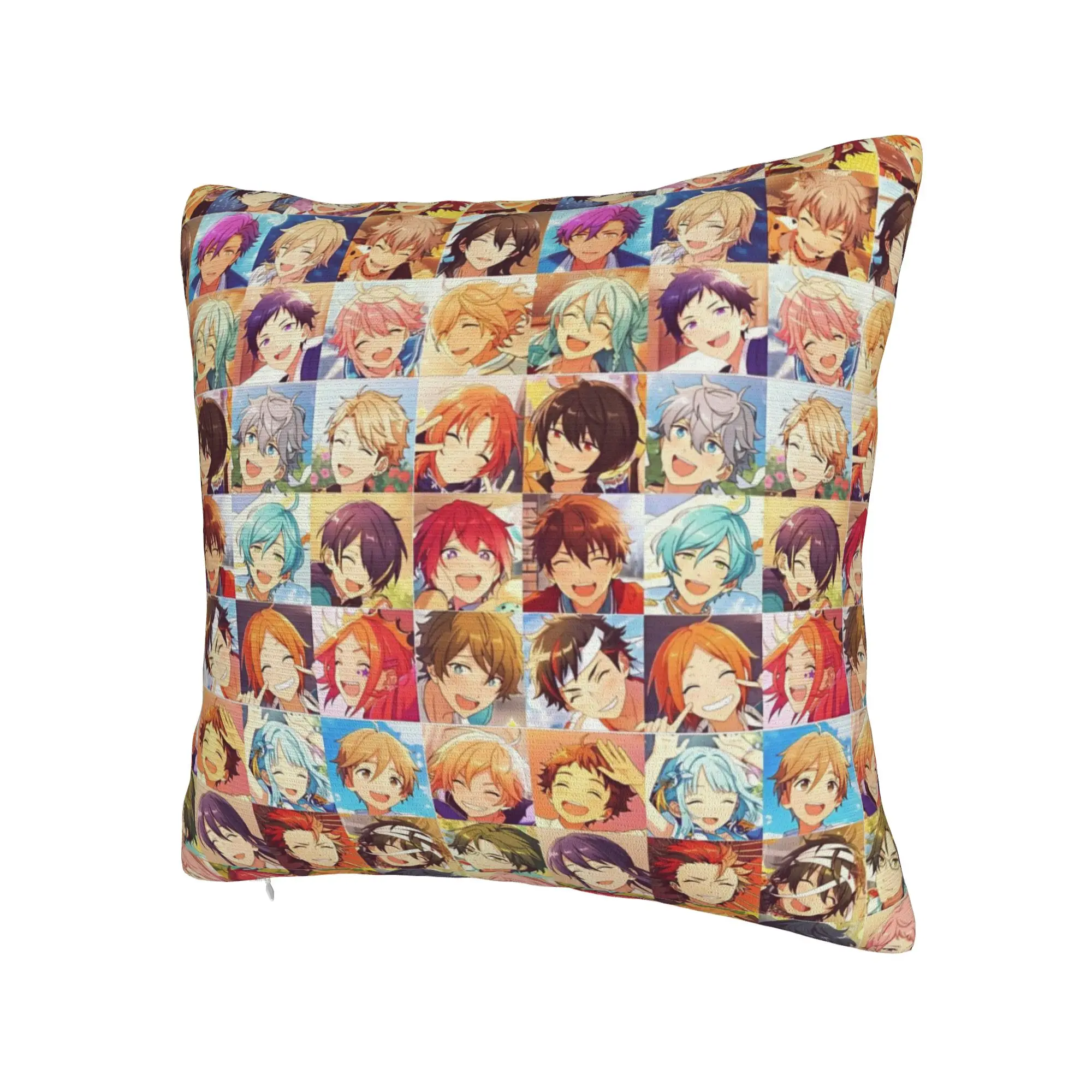 Decorative Pillow Cover E-Ensemble-Stars Merch Bedroom  Throw Pillow Case Cover Square Multi-Size