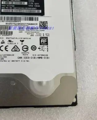 

For 7XB7A00067 01GV180 12TB 7.2K 3.5 12T SAS server hard drive SR650