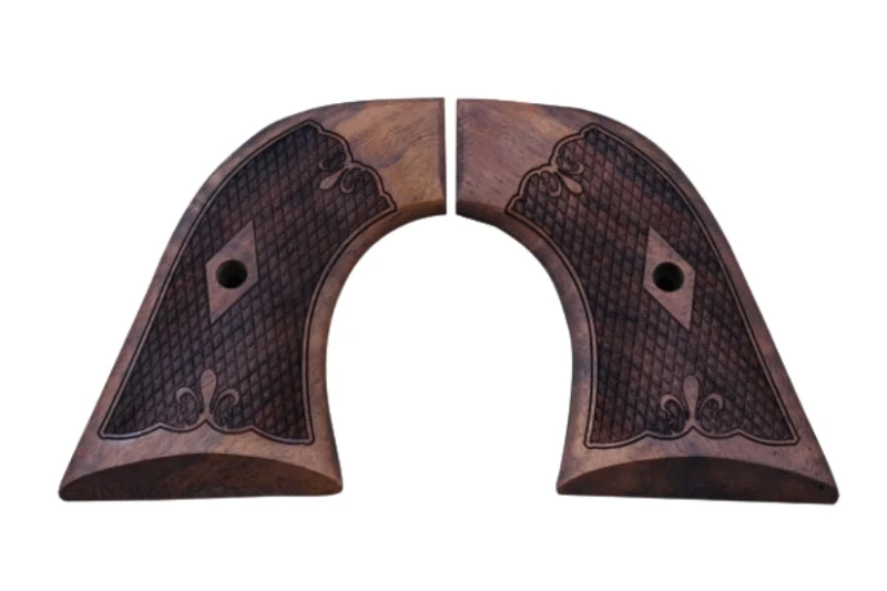 KSD Brand Ruger New Model Blackhawk Compatible Walnut Grips