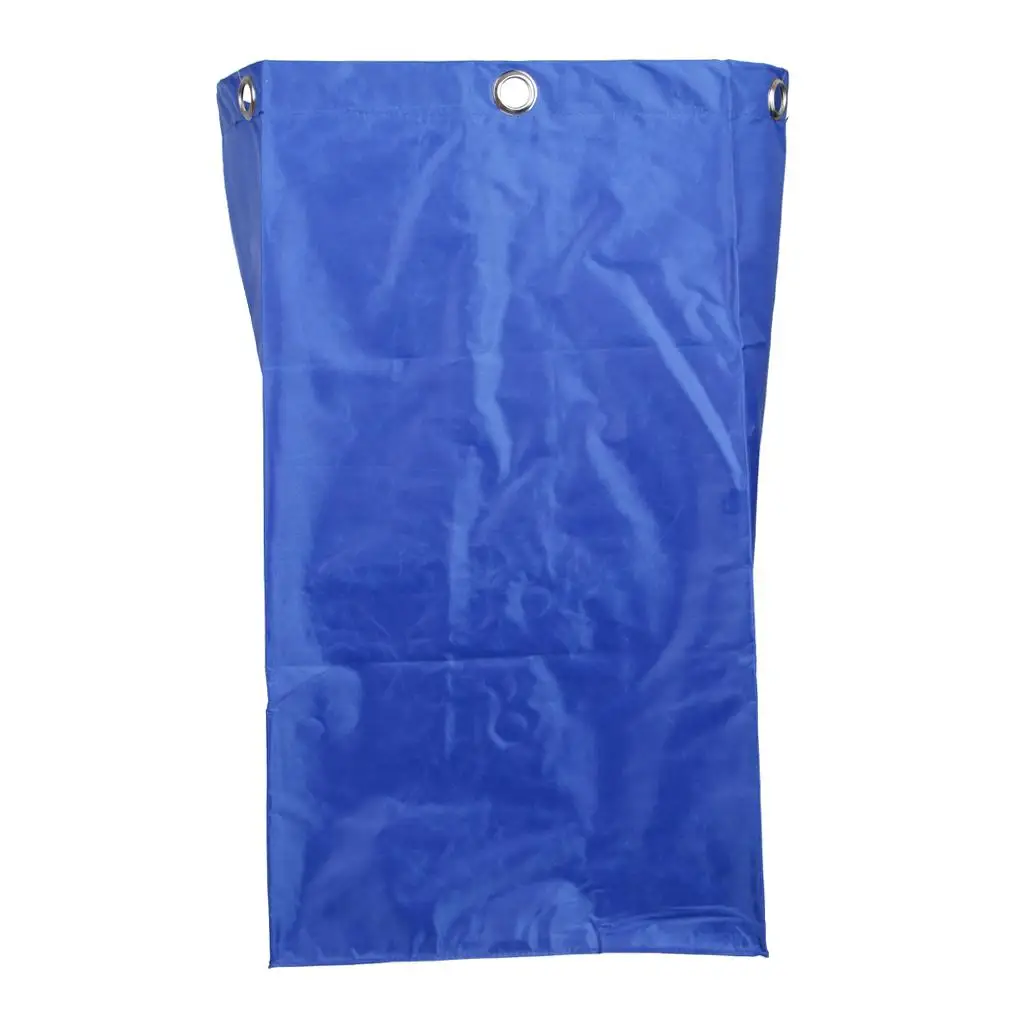 Cleaning Storage Bag for Commercial Housekeeping Cart Janitorial Cart Blue