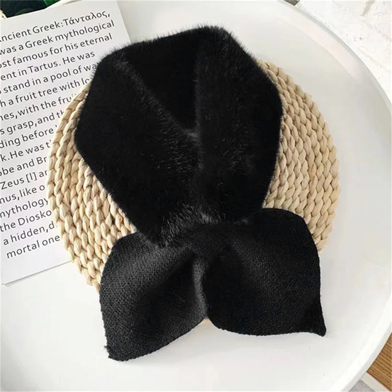 شال بأربطة متقاطعة للنساء ، وشاح رقبة ناعم للفتيات ، وشاح منسوج للسيدات ، أوشحة نسائية جميلة تناسب جميع الأوشحة ، الخريف والشتاء