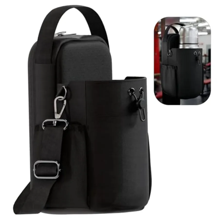 CORDOBA and CO. Magnetic Gym Bag Man Woman Super Strong Magnetic Bottle Bag 11LB Weight Capacity Crossbody Gym Water Holder