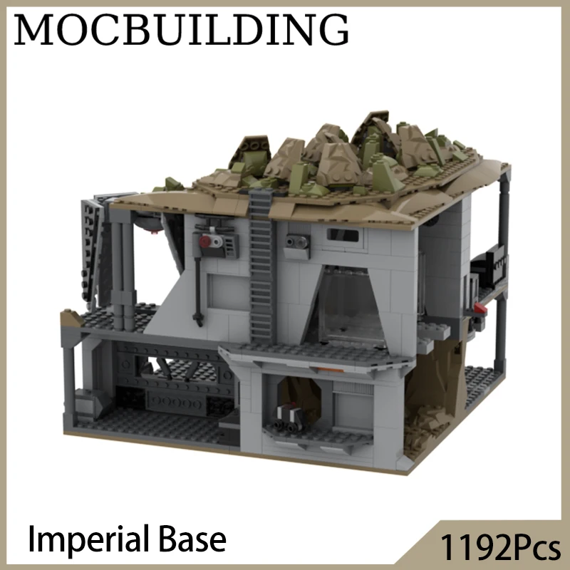 Military Base Movie Scene MOCBUILDING Blocks Bricks Display Model Construction Toys Christmas Present Birthday Gift