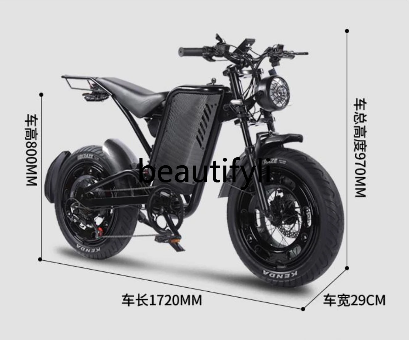 大人用バッテリー付きレトロ電動オフロード自転車,可変速電動自転車,小型バイク