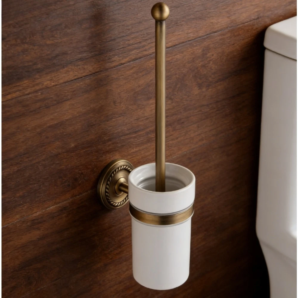 

Модный набор держателей для туалетных щеток, настенный дизайн, простая установка и отсутствие занятий землей.