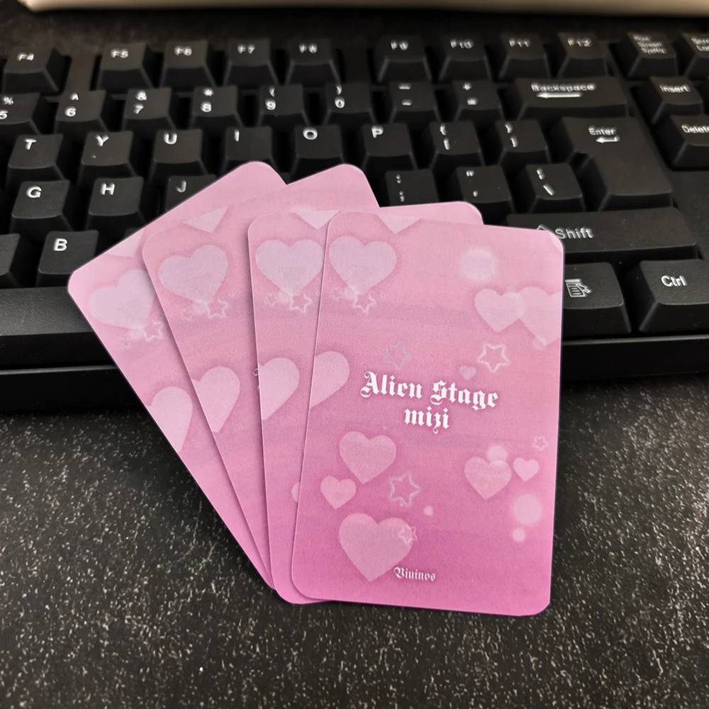 New Alien Stage Anime 3inch Till Ivan Small Card Photo Cards for Girls Friends Gift DIY Postcard Bookmark Anime Accessories