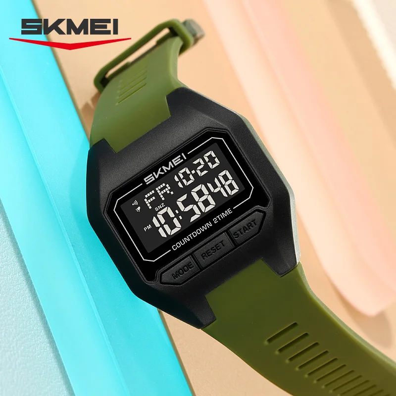 SKMEI 2617 Waterproof Timing Alarm Clock Electronic Watch Student Men's Women's Sports Watch reloj hombre Men's Digital Watch