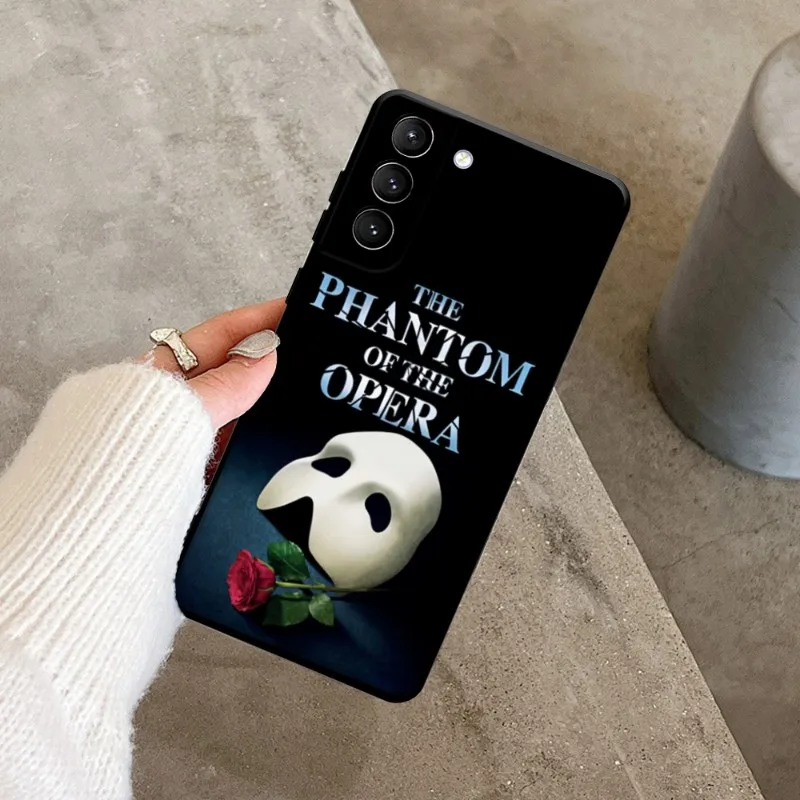 The Phantom Of The Opera Phone Case For Samsung Galaxy S22 23 21 S20 FE Ultra S10 S9 S8 Plus S10e Note 20Ultra 10Plus Cover