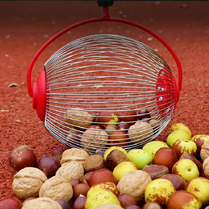 Fruit Picker Quick Fruit Picking Tool Ball Collector Orchard Tool Walnut and Chestnut Picking and Collecting Device