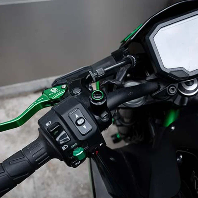 For Kawasaki Z800 Z 800 Z750 Z 750 Motorcycle Accessories Rear Mirror Hole Plugs Screw Bolts Cover Cap