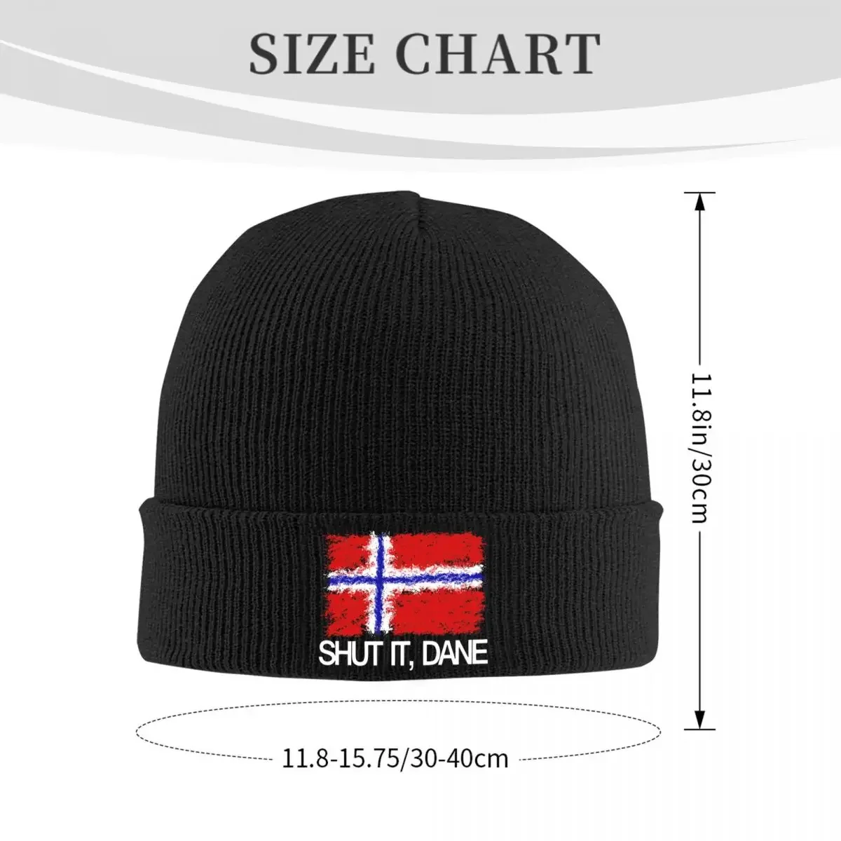 Shut It Dane APH Norway Knit Hat Beanies Autumn Winter Hat Warm Hip Hop Axis Powers Hetalia Anime APH Caps for Men Women