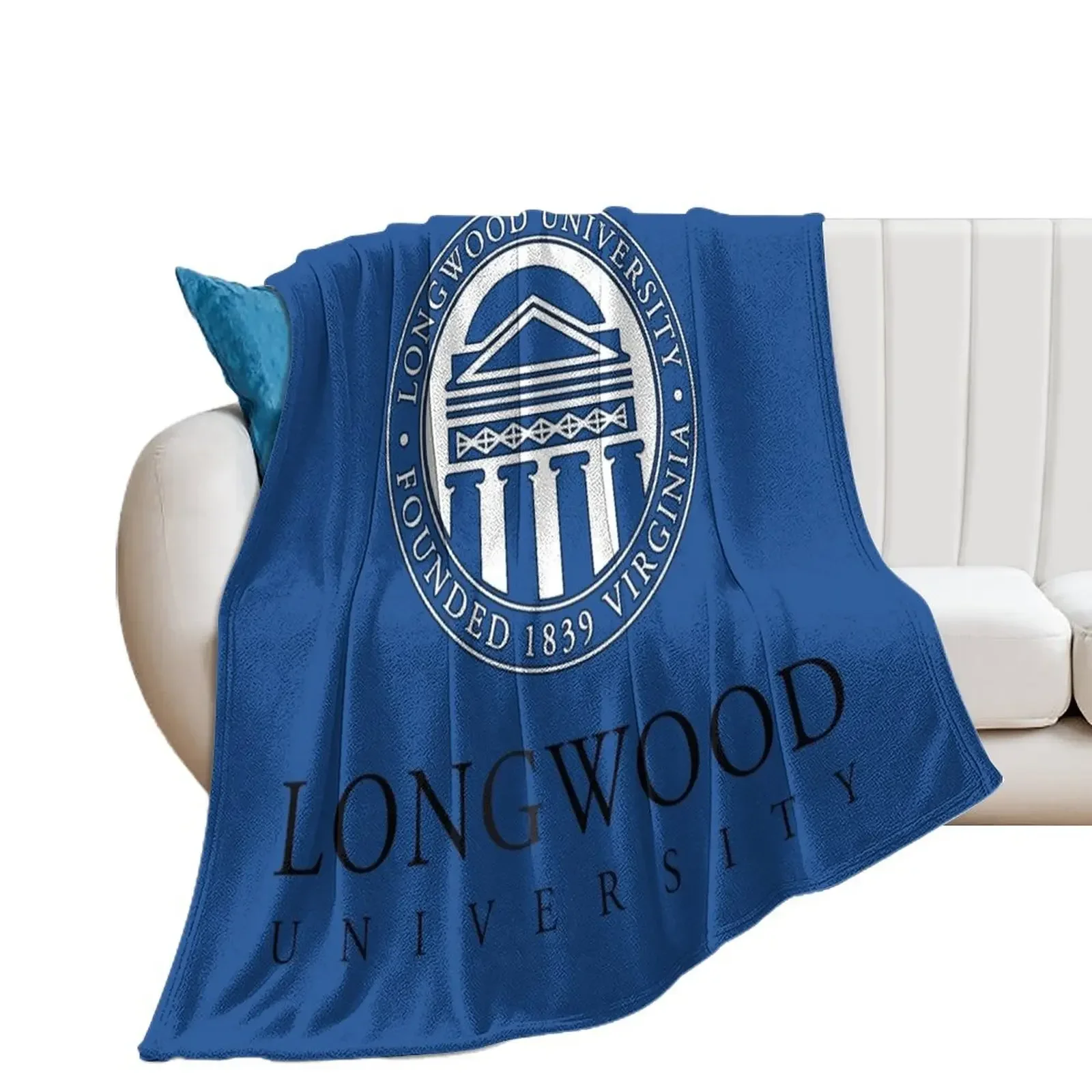 

Longwood University Throw Blanket Softest heavy to sleep Heavy Picnic Blankets