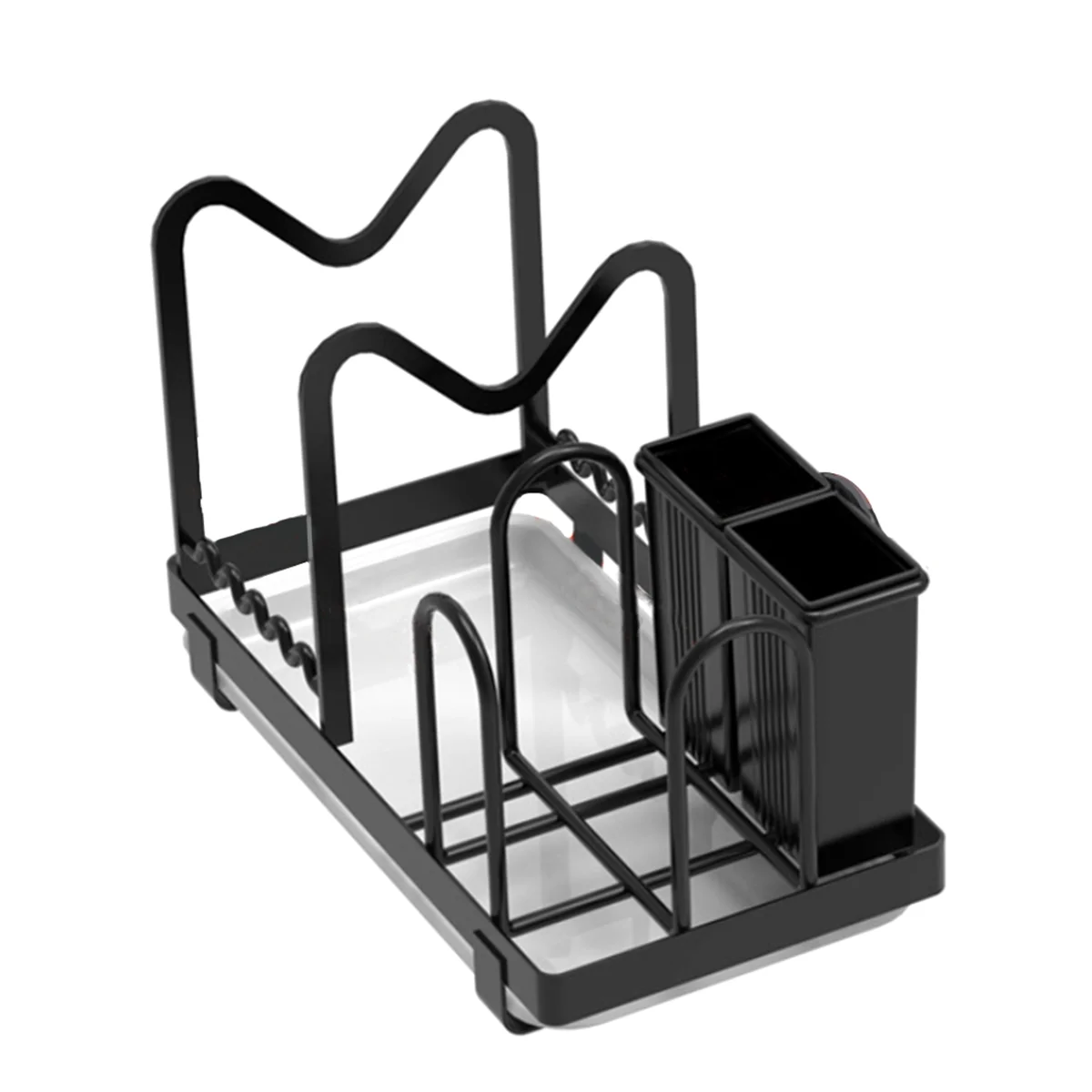 

Small Dish Drying Rack Kitchen Sink Drainer Organizer Cutlery Utensils Spoon Holder Counter Storage Tableware Drainboard